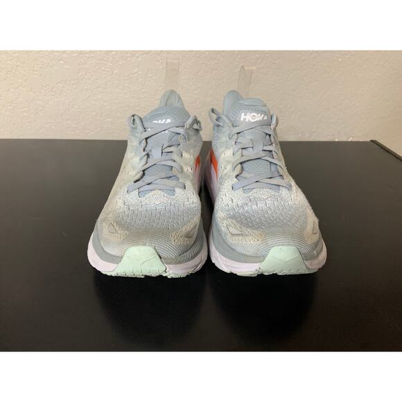 Hoka One Clifton 8 Sneaker Running Shoe Women 9.5 Comfort Trainer Walking Active - Picture 6 of 12
